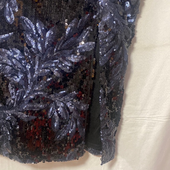 Boohoo Plus Size Sequins Skirt Size 14 - Picture 4 of 9